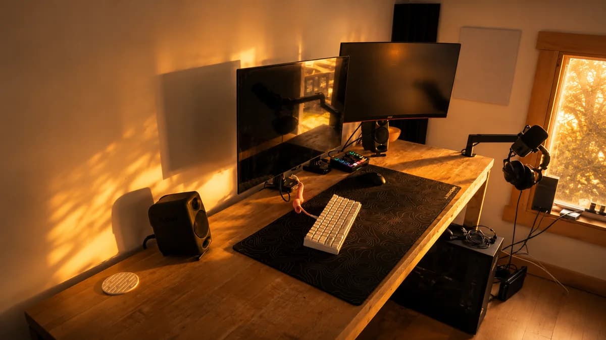Ether video and edit desk